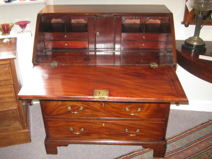 Georgian mahogany bureau